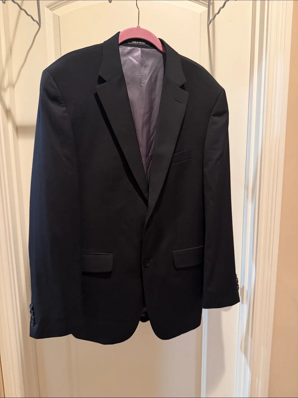Kenneth Cole Black Men's Single-Breasted Sport Coat